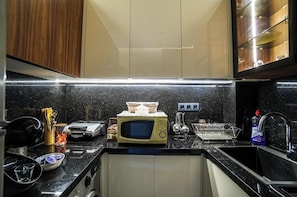 Private kitchen - Cosy, bright apartment (Marrakech)