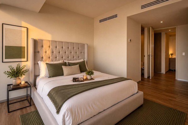 6 habitaciones, escritorio, cuna de viaje y wifi 