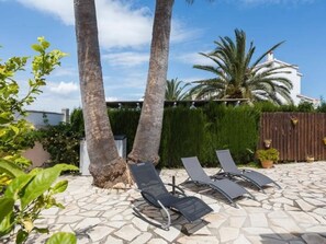 Terrace/patio - Quiet house with pool near the sea - 4 guests (Denia)