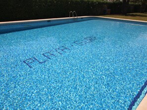 Pool - 3-bed apartment, sea view - 6 guests (Denia)