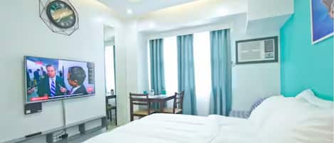 1 habitación, internet y ropa de cama