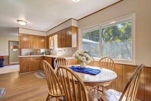 Dining - Central  5BR Home w/ Hot Tub | Extended Stay Ready (Colorado Springs)