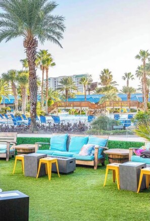 Enceinte de l’hébergement