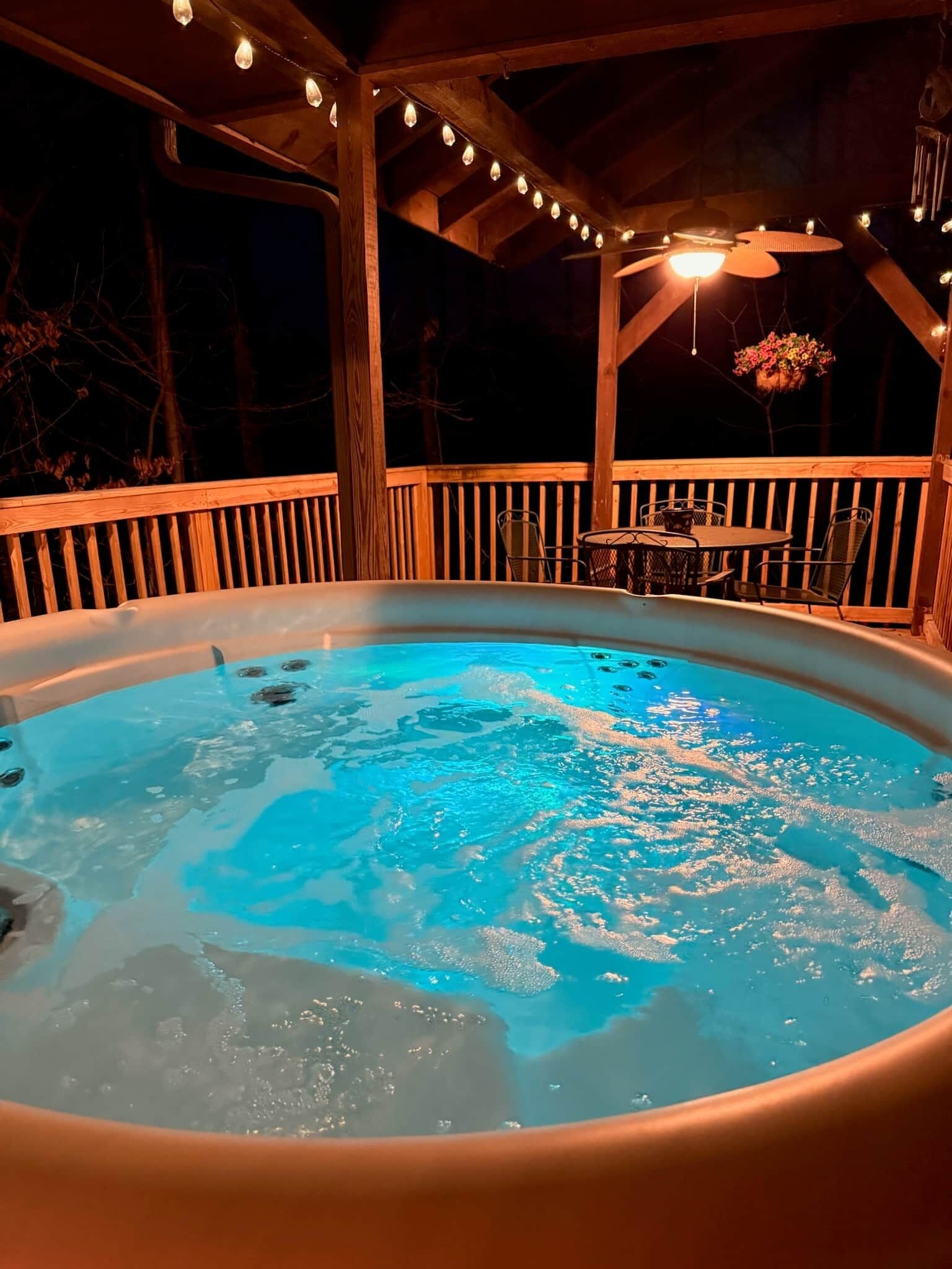 Bain à remous extérieur