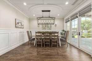 Dining - Designer Oasis: Private Pool, Spa & Chef's Kitchen (Mesa)