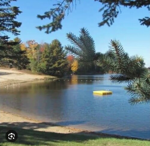 3-BR Forest Lake Cabin: 1-Acre, Private Dock, Fire Pit, No Pet Fee!