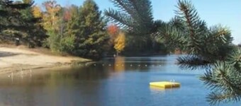 3-BR Forest Lake Cabin: 1-Acre, Private Dock, Fire Pit, No Pet Fee!