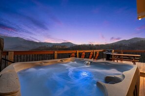 Bain à remous extérieur