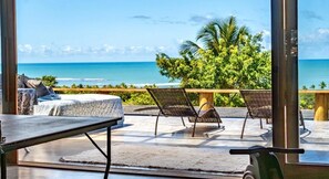 Terrace/patio - Luxury house in Arraial d'Ajuda: 5 suites and ocean view. (Arraial d'Ajuda)