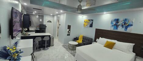 1 bedroom, iron/ironing board, free WiFi, bed sheets