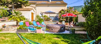 5 bedroom amazing home in Saint-Fortunat-Sur-Eyr