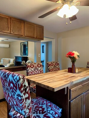 Dining - Cozy 3BR Home, Patio + Firepit, Sleeps 6 (Athens)