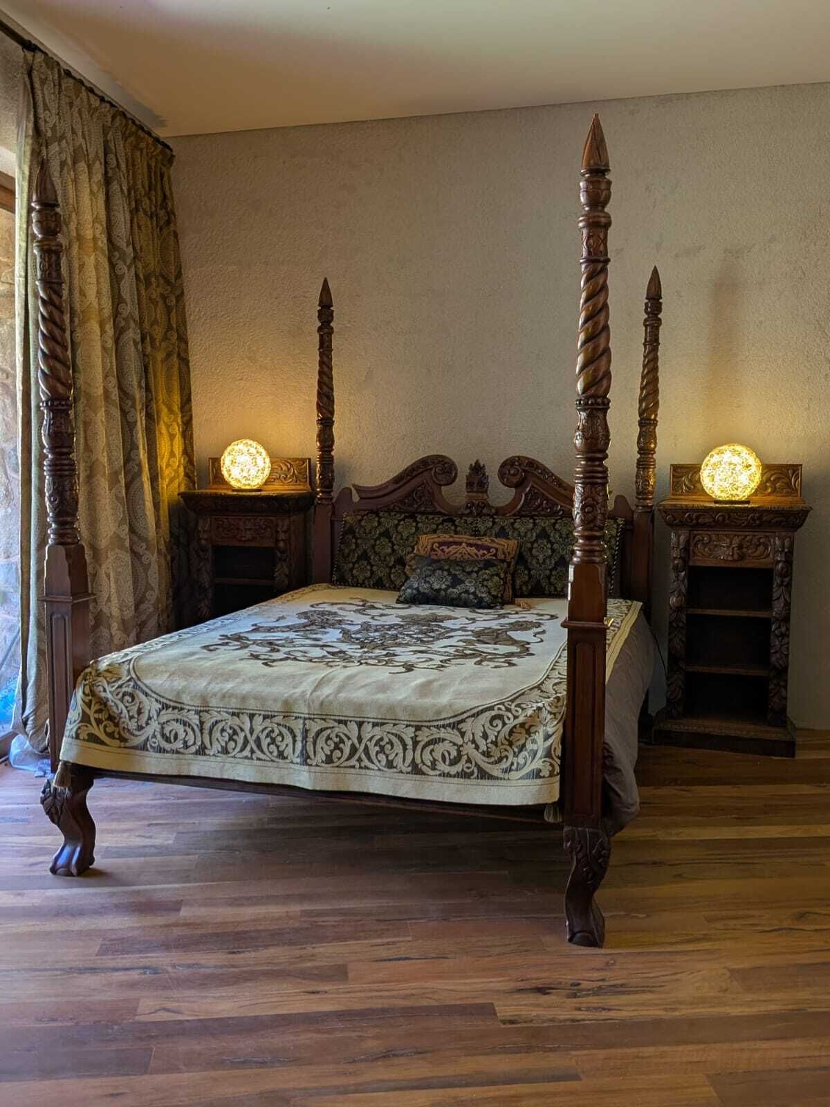 4 dormitorios, tabla de planchar con plancha, wifi y ropa de cama