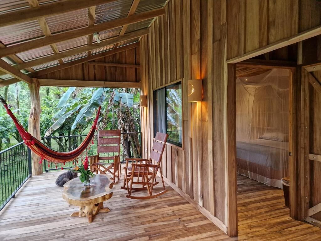 Bungalow Familial, balcon, vue jardin | Terrasse/Patio