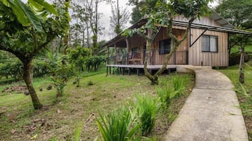 Bungalow Keluarga, balkon, pemandangan kebun | Eksterior