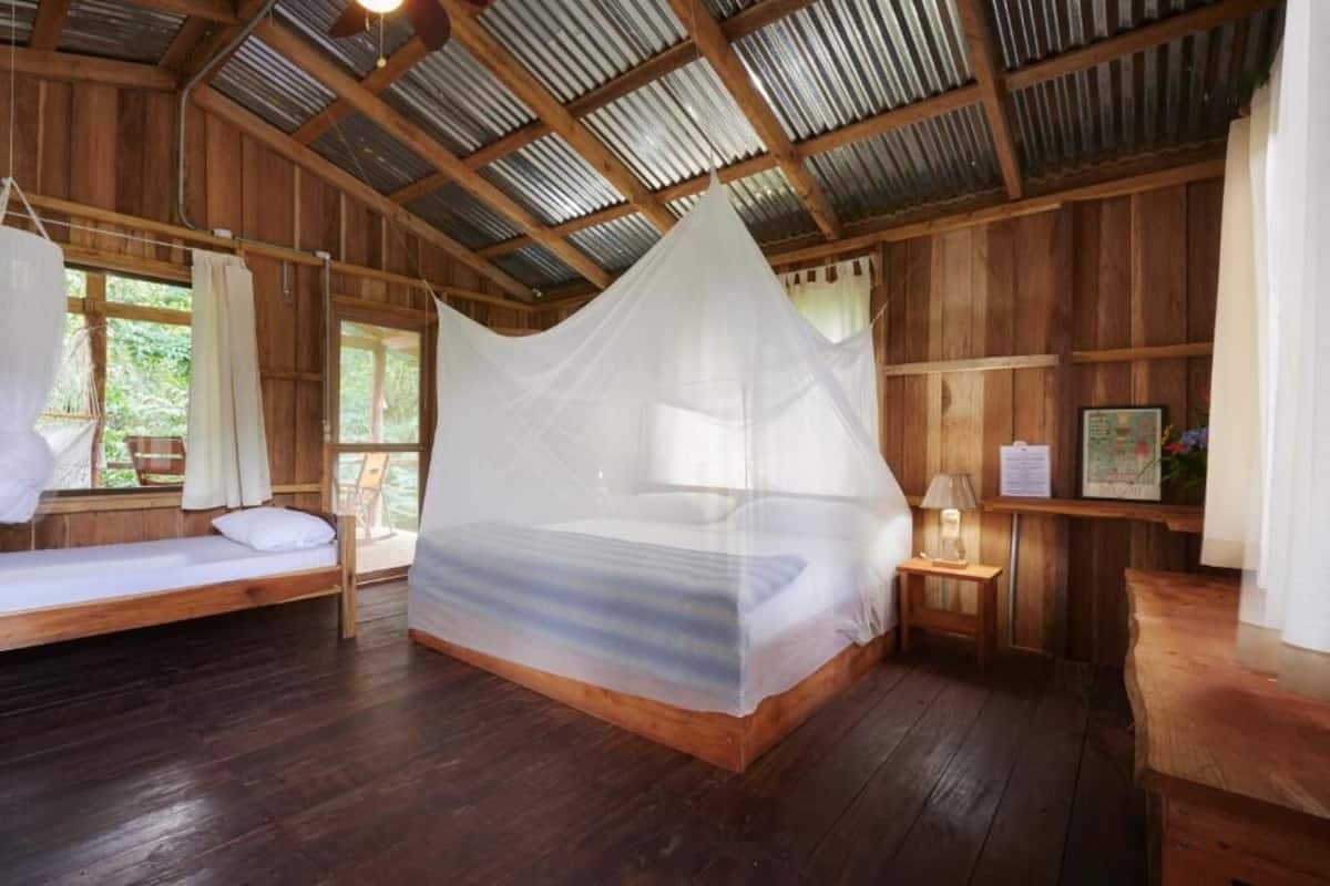 Deluxe bungalow, balkon, uitzicht op tuin