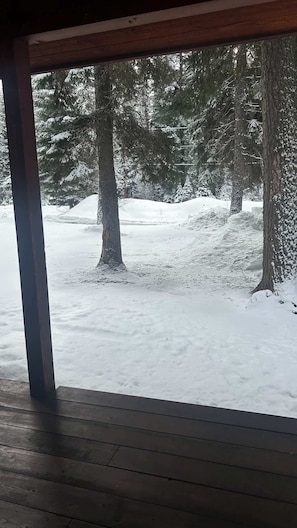 Property grounds - Whispering Pines Cabin, Hot Tub, Beach Access, Game Room, Sleeps 8 (McCall)