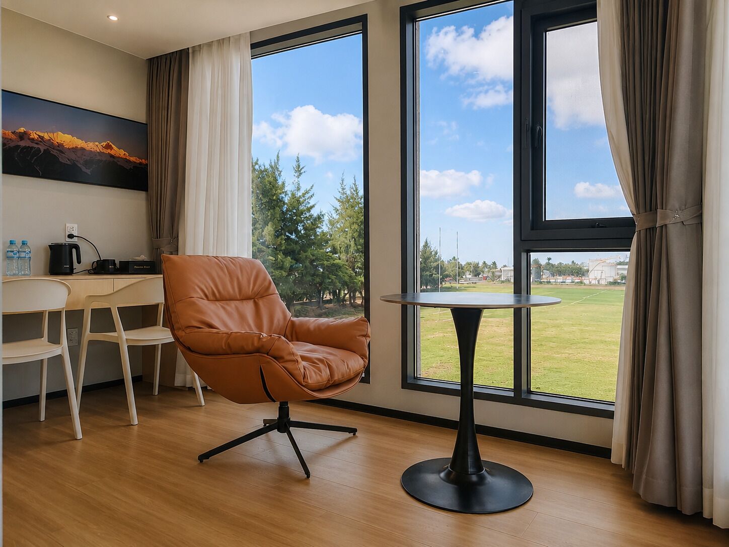 Habitación doble Deluxe | Vista al jardín