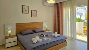 2 bedrooms, free WiFi, bed sheets - Qerret Happy Stay 096, Durres, Albania (Durres)