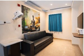 Living area - At Homes Hotel Darbar (Hyderabad)