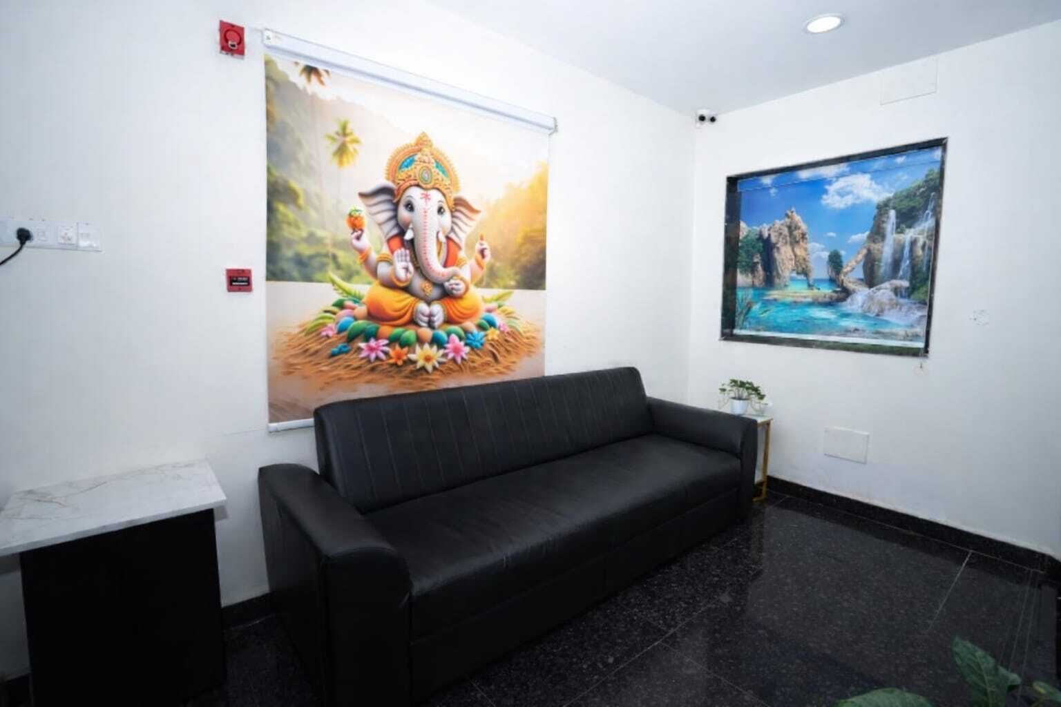 シングルルーム シティビュー | リビング エリア