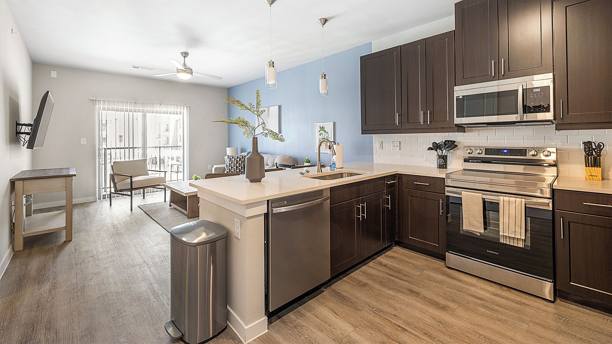 Apartment (1 Bedroom) | Private kitchen