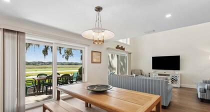 Renovated, Stunning Marsh Views, 2BR condo on Amelia Island Plantation