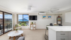 Interior - 'Shoaley Shores on Intrepid'  Overlooking Shoal Bay Beach (Nelson Bay)