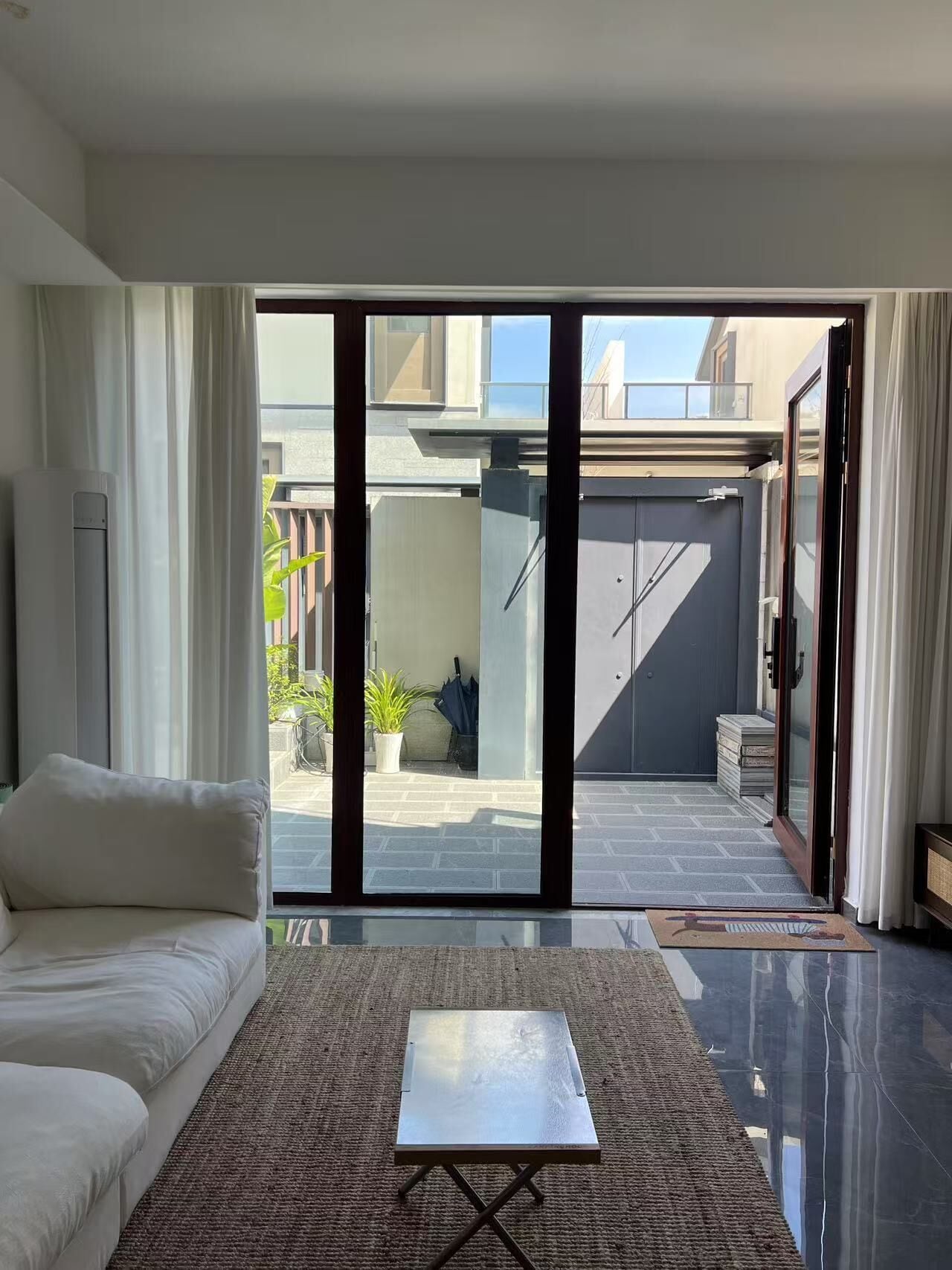 Maison mitoyenne Classique, vue jardin | Coin séjour