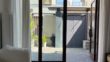 Maison mitoyenne Classique, vue jardin | Coin séjour