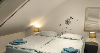 Helle Wohnung mit zwei Schlafzimmern