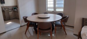 Dining - Family home near Airport & convention center, withFree Wi-Fi & aminities. (Surat)
