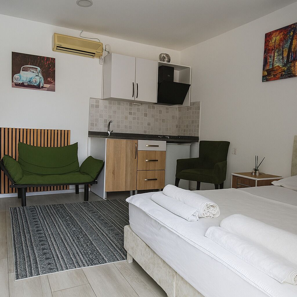 Classic-bungalow, näköala puutarhaan