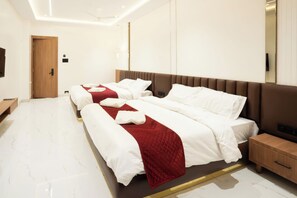 Premium Double or Twin Room, Pool View | Free WiFi, bed sheets - Nandi Heritage Pusad (Pusad)