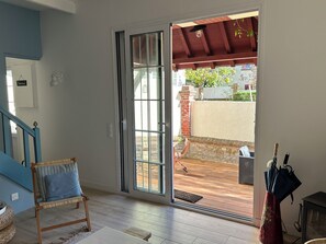Living area - Charming Cabourgeaise house in the center of town, 3 minutes from the beach (Cabourg)