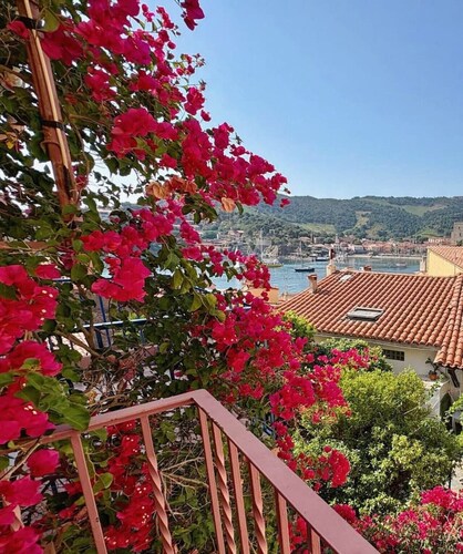 Mas Pujades*Maison typique*T4*Balcon Vue mer*Patio
