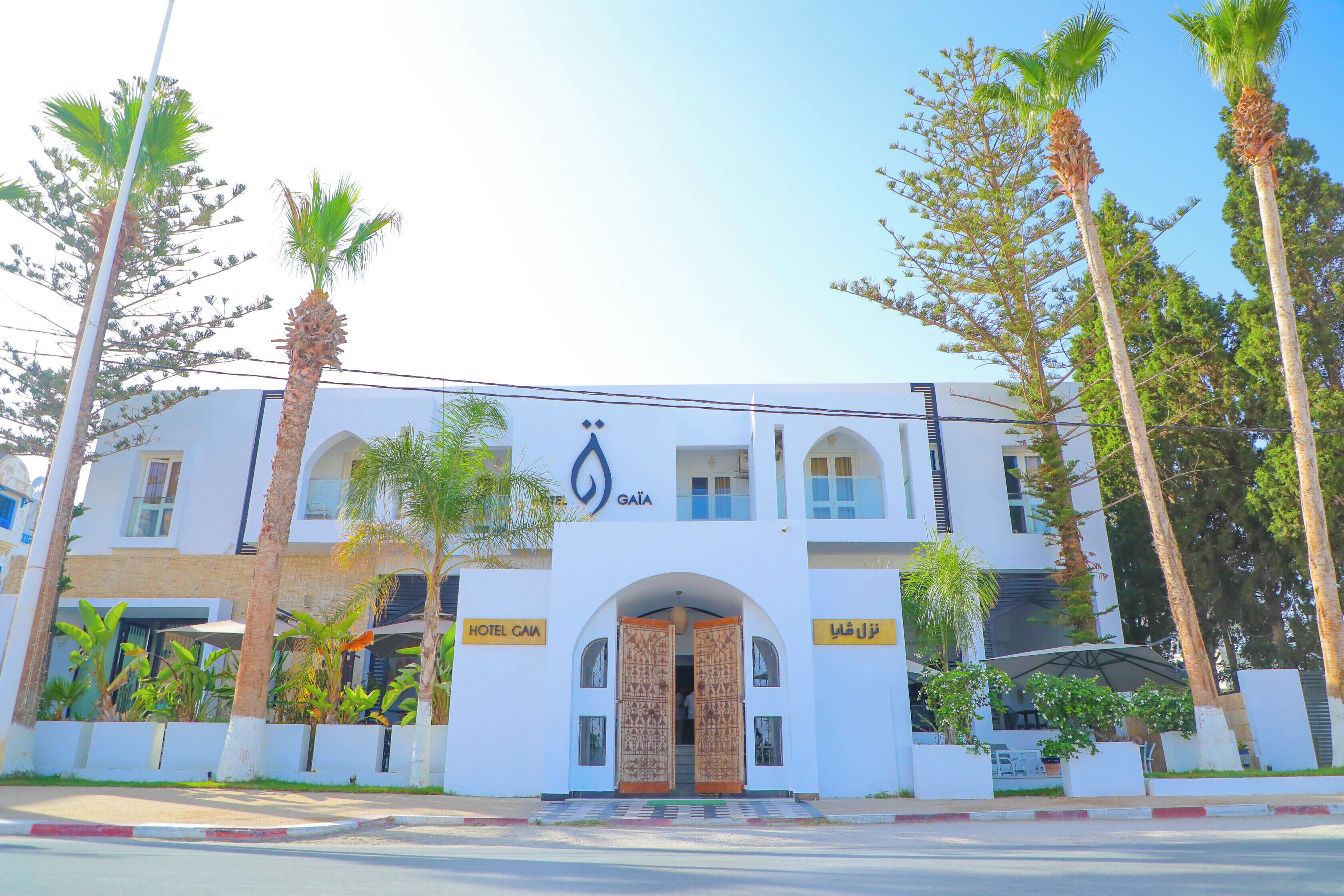 Fachada de la propiedad