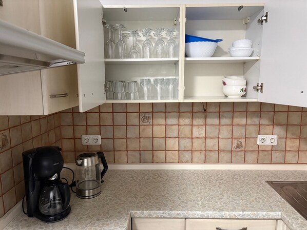 Private kitchen - Vacation apartment Reitzenhain (Marienberg)