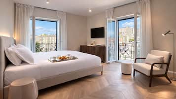 Doppia Deluxe, balcone, vista montagna