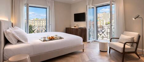 Habitación Deluxe doble, balcón, vistas a la montaña