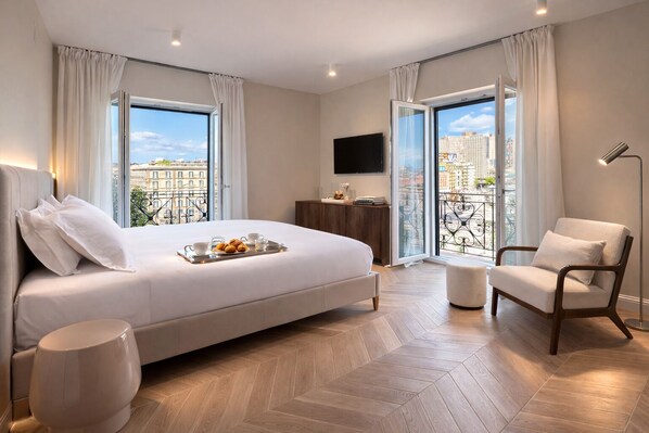 Deluxe-Doppelzimmer, Balkon, Bergblick