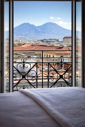 Deluxe-Doppelzimmer, Balkon, Bergblick