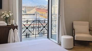 Doppia Deluxe, balcone, vista montagna