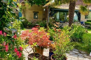 Property grounds - Maison Chaumont: Quiet Retreat with Chateau Views (Vézac)