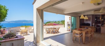 Dream villa in Porticcio - Breathtaking sea view, swimming pool, beach on foot