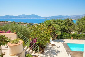 Pool - Dream villa in Porticcio - Breathtaking sea view, swimming pool, beach on foot (Grosseto-Prugna)