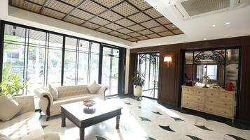 Lobby sitting area