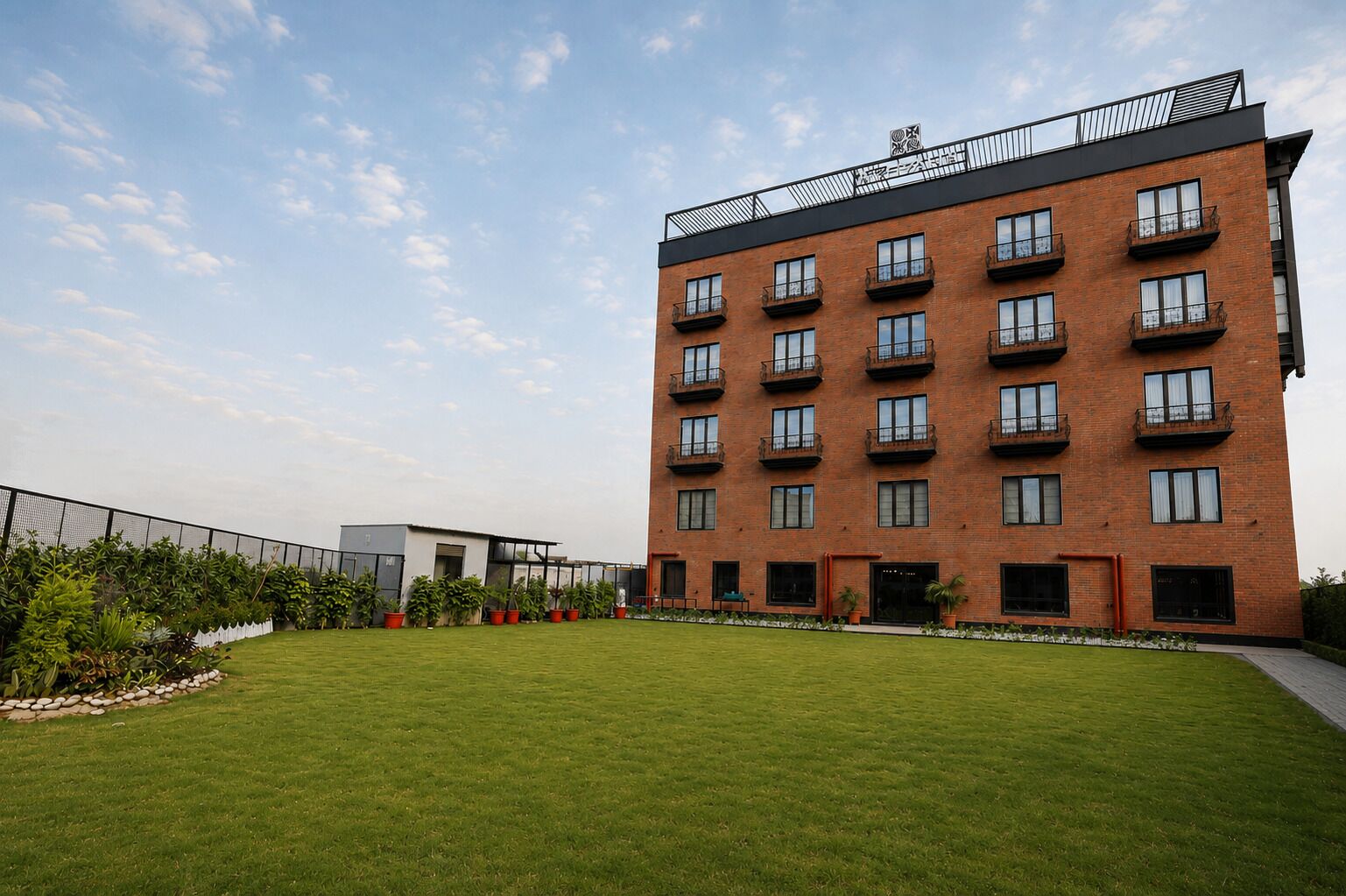 Fassade der Unterkunft