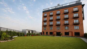 Fassade der Unterkunft