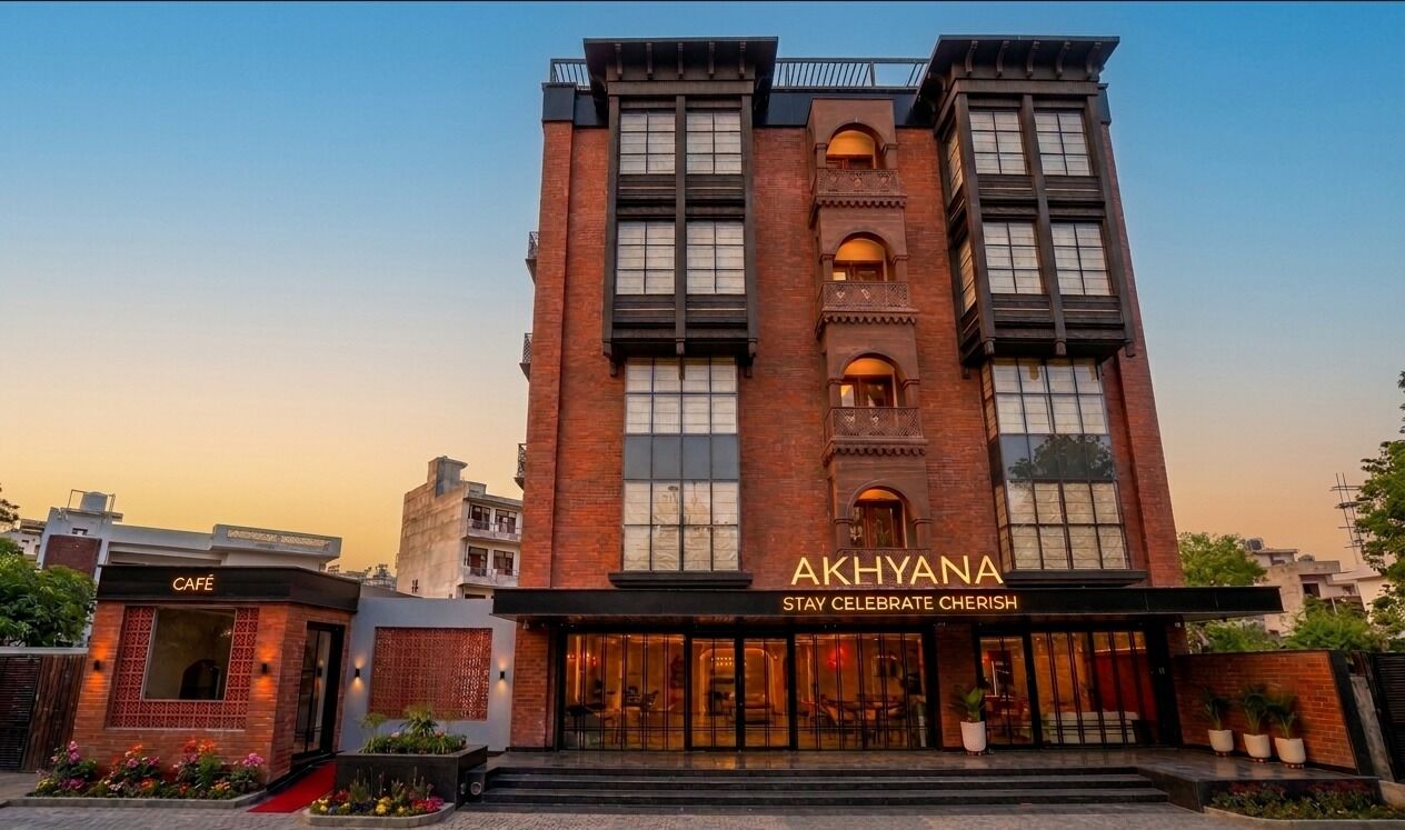 Fassade der Unterkunft